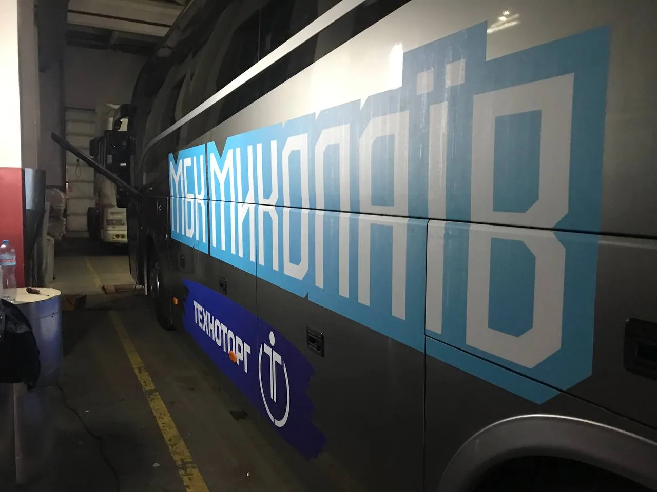 Брендування автобуса Технотор Миколаїв
